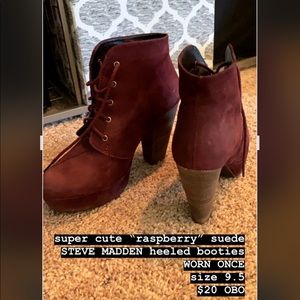 STEVE MADDEN BOOTIES